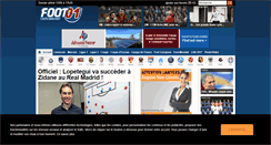 Desktop Screenshot of foot01.com